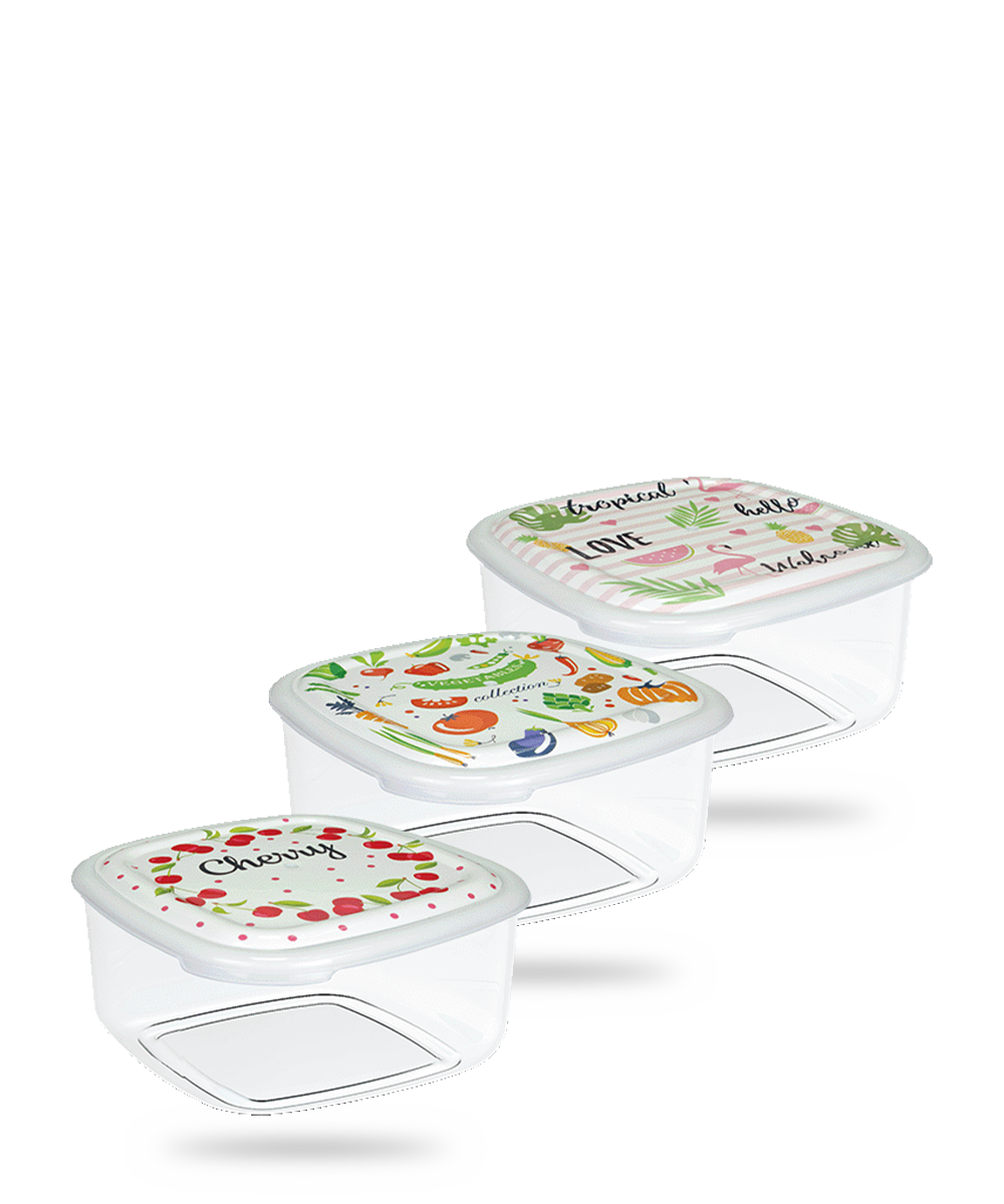 Kare Saklama Kabları