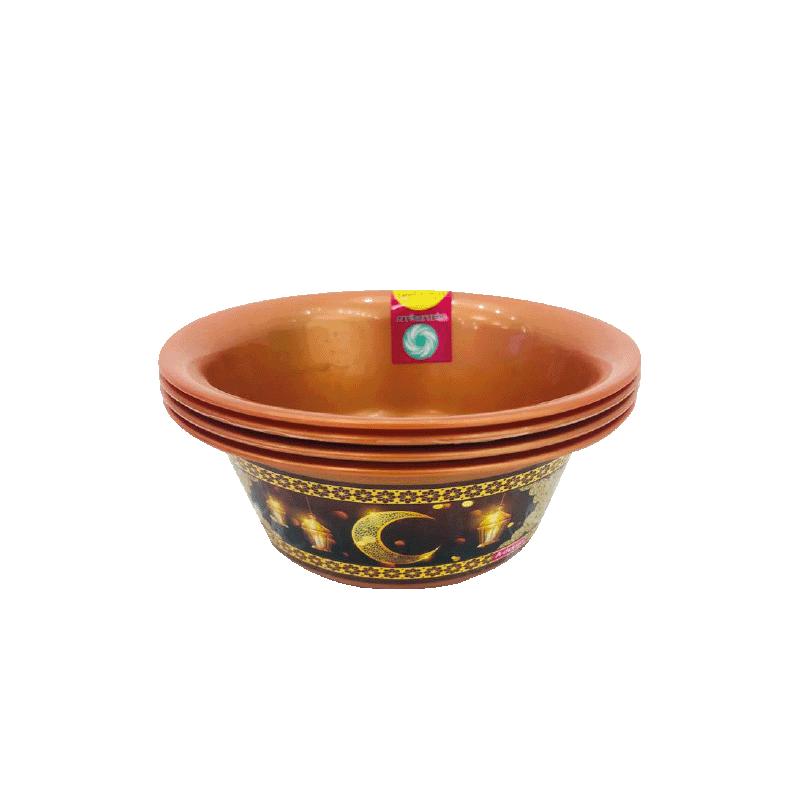 Akasya Serisi Yuvarlak Kaseler 4'lü Set KM172