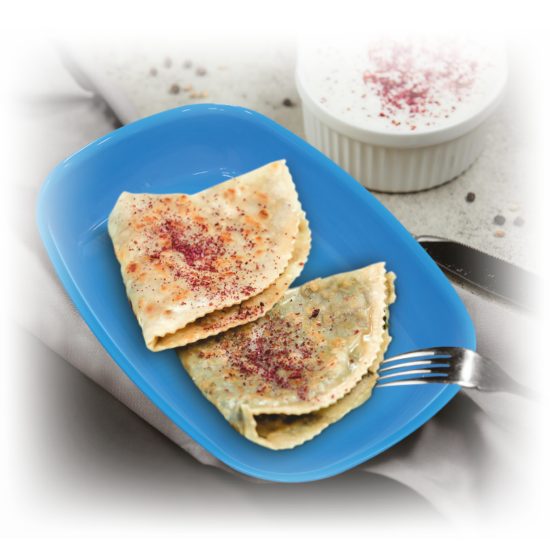 KM0161 Sardunya Serisi Kare Kaseler 3'Lü Set