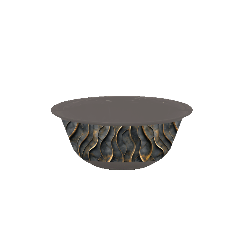 KM0172 Akasya Serisi Yuvarlak Kaseler 4'lü Set