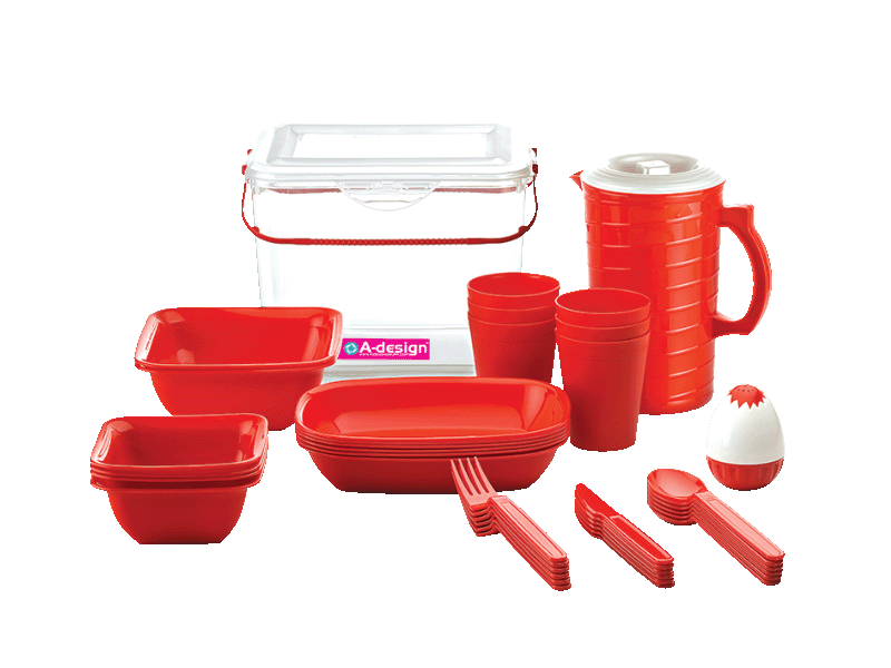 KM0180 Piknik Seti 33 Parça