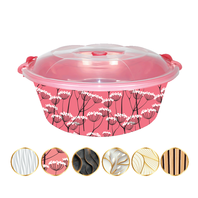 KM0194-10 11L Kapaklı Hamur Leğeni