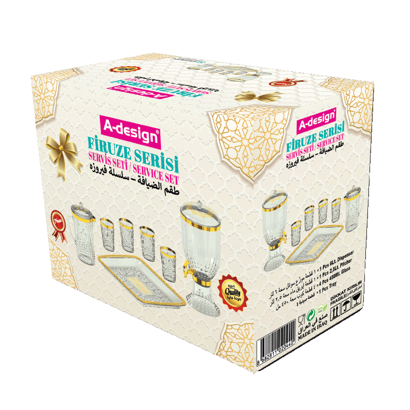 Km0280 Firuze Serisi Servis Seti