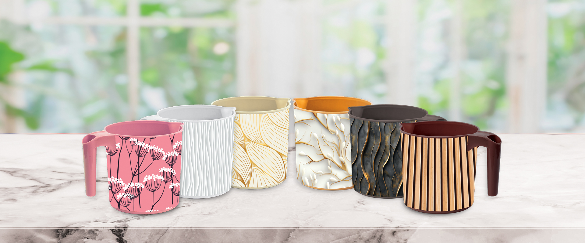 Desenli Maşrapa Serisi